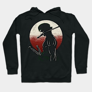 Samurai Silhouette Hoodie